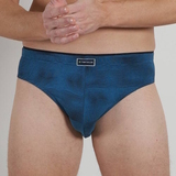 Tom Tailor Wave bleu/noir slip pour hommes