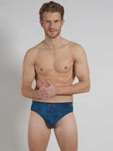 Tom Tailor Wave bleu/noir slip pour hommes