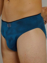 Tom Tailor Wave bleu/noir slip pour hommes