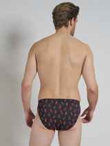 Tom Tailor Autumn gris/orange slip pour hommes