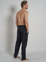 Tom Tailor Leafs bleu marine/print pantalon de pyjama