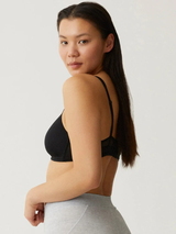 Naturana Monday noir soutien-gorge sans armatures en dentelle