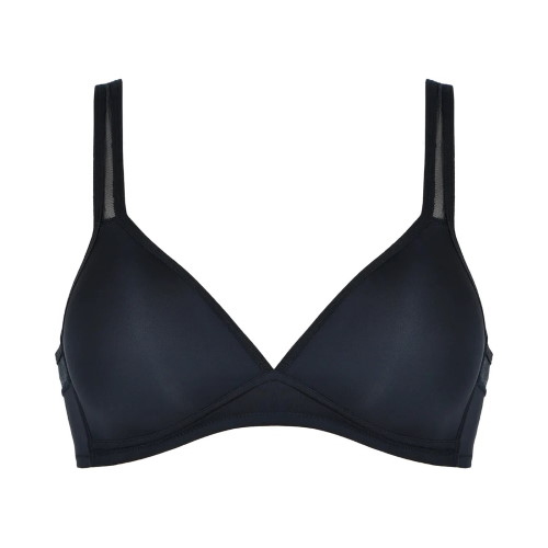 Naturana Monday noir soutien-gorge sans armatures en dentelle