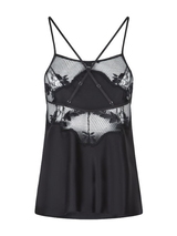 LingaDore Night Eline noir chemise de nuit
