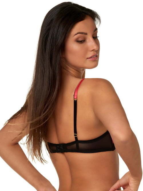 After Eden Norree rouge/noir soutien-gorge push up