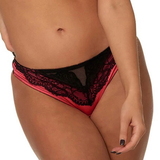 After Eden Norree rouge/noir culotte string