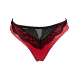 After Eden Norree rouge/noir culotte string