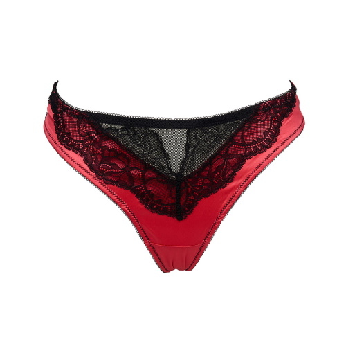 After Eden Norree rouge/noir culotte string