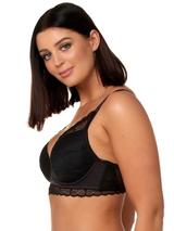 After Eden D-Cup & Up Do noir soutien-gorge rembourré