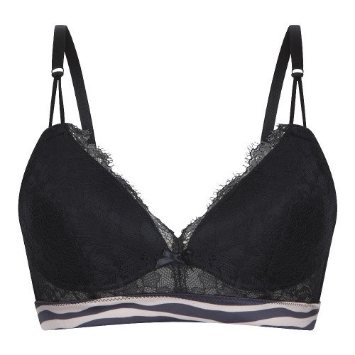LingaDore Striped Zebra noir/print soutien-gorge rembourré