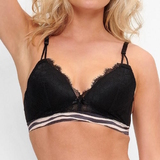 LingaDore Striped Zebra noir/print soutien-gorge rembourré