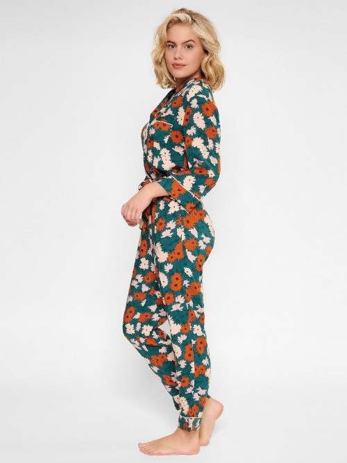 LingaDore Night Retro vert/print jumpsuit