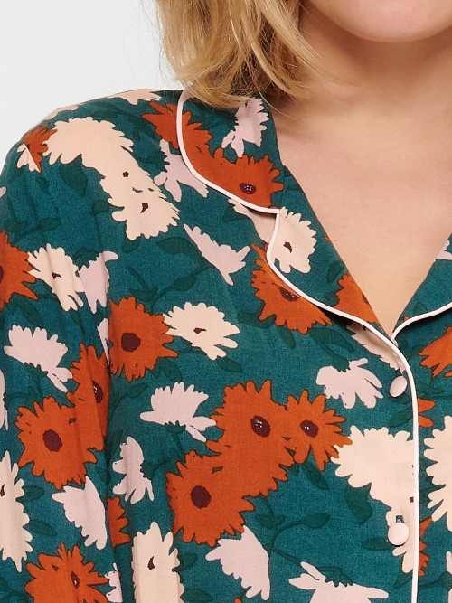 LingaDore Night Retro vert/print jumpsuit