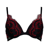 After Eden Nulan noir/rouge soutien-gorge rembourré