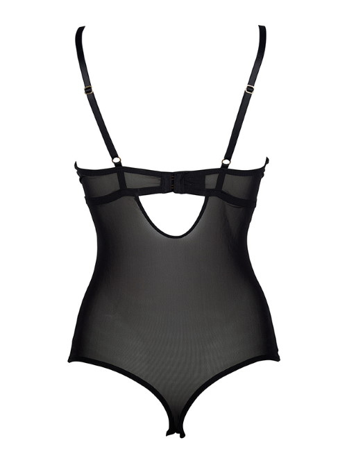 After Eden Novi noir/or corselet