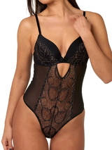 After Eden Novi noir/or corselet