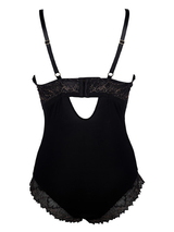 After Eden D-Cup & Up Novenna noir/or corselet