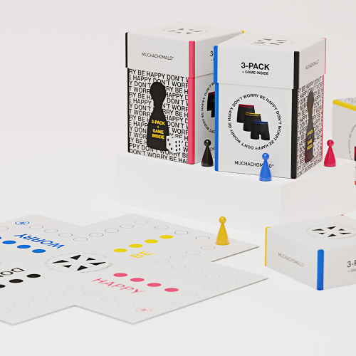 Muchachomalo Game Cube noir/multicolore boxer