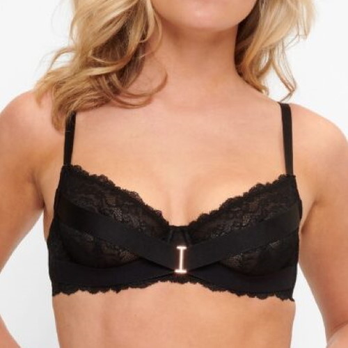 LingaDore Super Sexy noir soutien-gorge sans forme