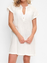 Plage de LingaDore Angora White  blanc cassé tunique