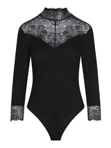LingaDore Edgy Black noir corselet