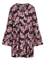 Plage de LingaDore Paisley Love noir/print tunique
