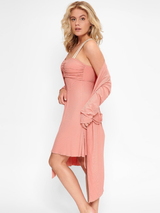 LingaDore Night Vanilla Coffee antique rose kimono