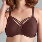 Marlies Dekkers Dame de Paris marron soutien-gorge sans armatures en dentelle