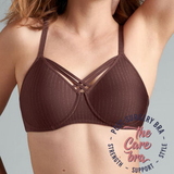Marlies Dekkers Dame de Paris marron soutien-gorge sans armatures en dentelle
