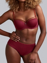 Marlies Dekkers Space Odyssey rouge foncé shortie