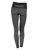 Ame d'acier Animal gris/print thermo pantalon pour femmes