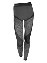 Ame d'acier Animal gris/print thermo pantalon pour femmes