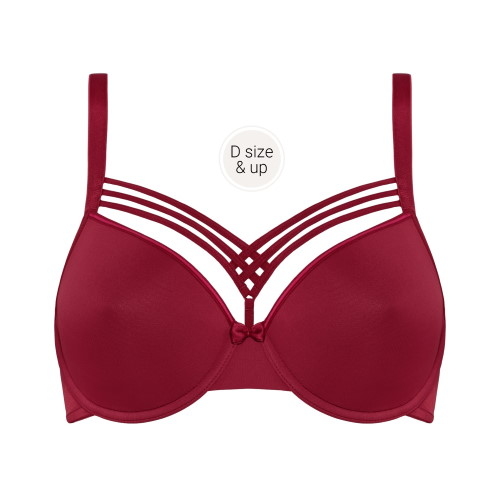 Marlies Dekkers Dame de Paris bordeaux soutien-gorge rembourré