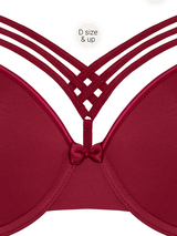 Marlies Dekkers Dame de Paris bordeaux soutien-gorge rembourré