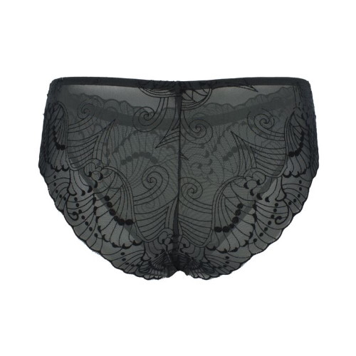 Sapph Salome noir slip brésilien