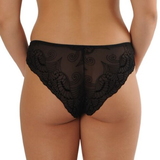 Sapph Salome noir slip brésilien