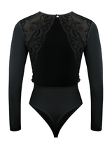 Sapph Salome noir corselet