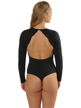 Sapph Salome noir corselet