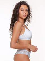 LingaDore Quotidien Uni Fit illusion blue soutien-gorge rembourré