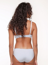 LingaDore Quotidien Basic illusion blue slip