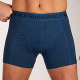 Muchachomalo Basic bleu boxer