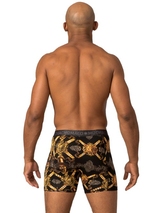 Muchachomalo Cuban noir/print boxer
