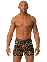 Muchachomalo Cuban noir/print boxer