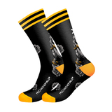 Muchachomalo Gangsta Paradise  noir/jaune chaussettes