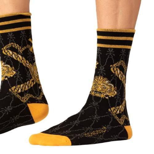 Muchachomalo Cuban noir/print chaussettes
