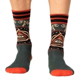 Muchachomalo Miami Ace vert/print chaussettes