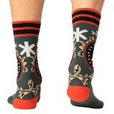 Muchachomalo Miami Ace vert/print chaussettes