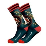 Muchachomalo Miami Ace vert/print chaussettes