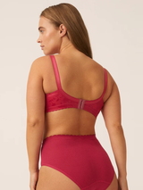 Naturana Minimizer poppy red soutien-gorge sans armatures en dentelle