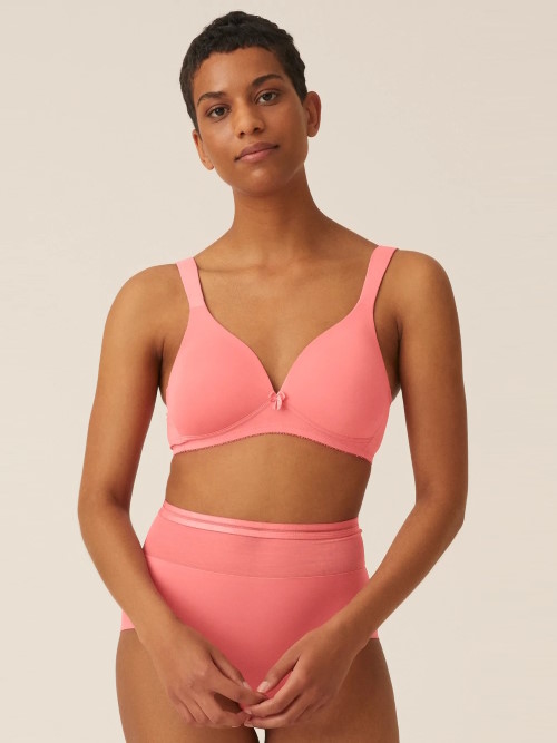 Naturana Everyday raspberry soutien-gorge sans armatures en dentelle